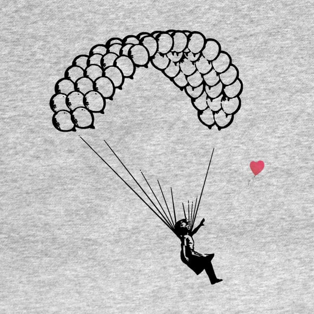 Paragliding baloons by INCartDesign